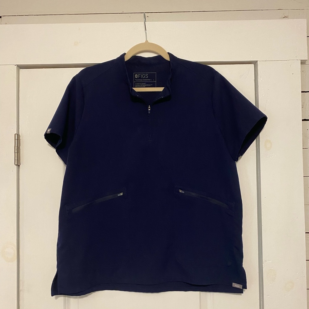 Figs Scrub Set in navy, limited edition styles.